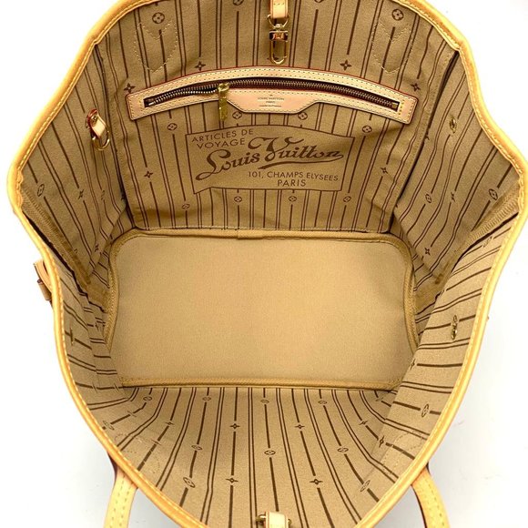 Louis Vuitton Monogram Neverfull MM Tote Bag - Picture 10 of 13